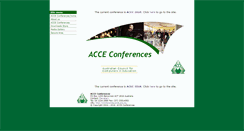 Desktop Screenshot of conferences.acce.edu.au